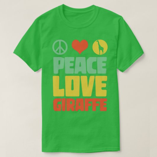 Giraffe Hobbie Giraffe 1 T-shirt (Design voorkant)