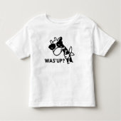 Giraffe Hoe gaat het? Kinder Shirts (Voorkant)