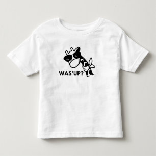 Giraffe Hoe gaat het? Kinder Shirts