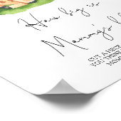 Giraffe - Hoe groot is mama's buik spel Poster (Hoek)