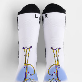 GIRAFFE & HONEYBEE THEE door Jeff Willis Sokken