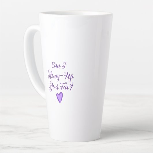 GIRAFFE & HONINGBIJENTHEE door Jeff Willis Latte Mok (Linkerhoek)