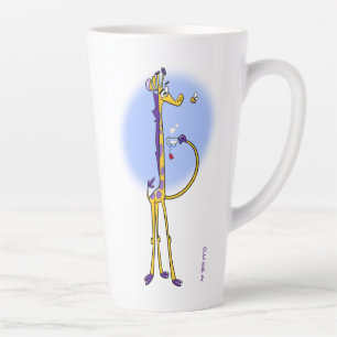 GIRAFFE & HONINGBIJENTHEE door Jeff Willis Latte Mok
