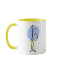 GIRAFFE & HONINGBIJENTHEE door Jeff Willis