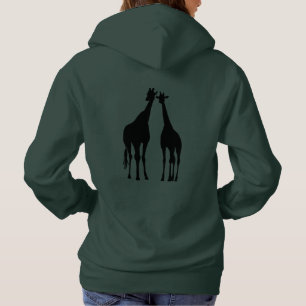 Giraffe Hoodie Giraffes Paar
