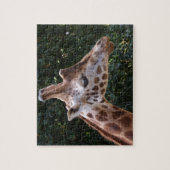 Giraffe Hoofd Jigzaag Puzzle Legpuzzel (Verticaal)