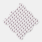 Giraffe Hot Pink en Black Silhouette Bedankdoosjes (Uitgevouwen)