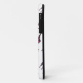 Giraffe Hot Pink en Black Silhouette Case-Mate iPhone Case (Achterkant/links)