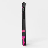 Giraffe Hot Pink en zwarte afdrukken Case-Mate iPhone Case (Achterkant/links)