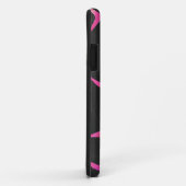 Giraffe Hot Pink en zwarte afdrukken Case-Mate iPhone Case (Achterkant/rechts)