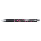 Giraffe Hot Pink en zwarte afdrukken Pen (Achterkant)