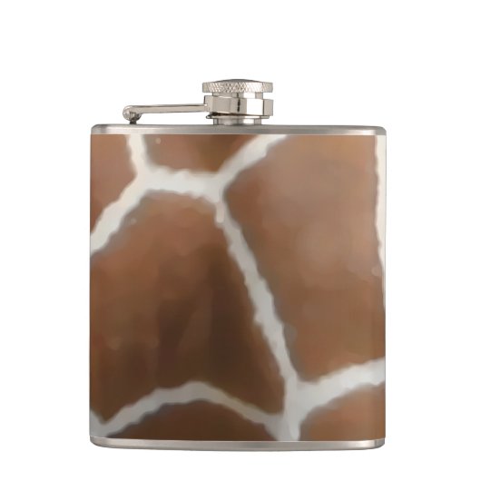 Giraffe HUID Heupfles (Voorkant)