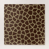 Giraffe Huid Jigzaag Puzzle Legpuzzel (Horizontaal)