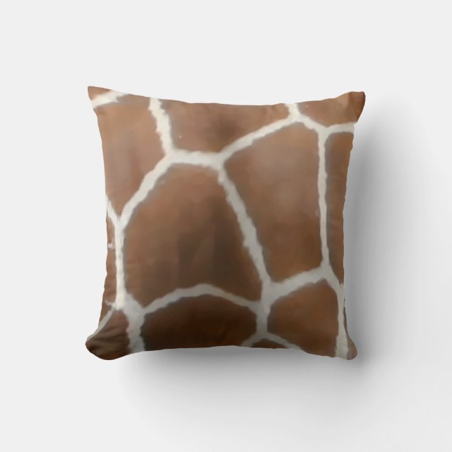 Giraffe HUID Kussen (Voorkant)