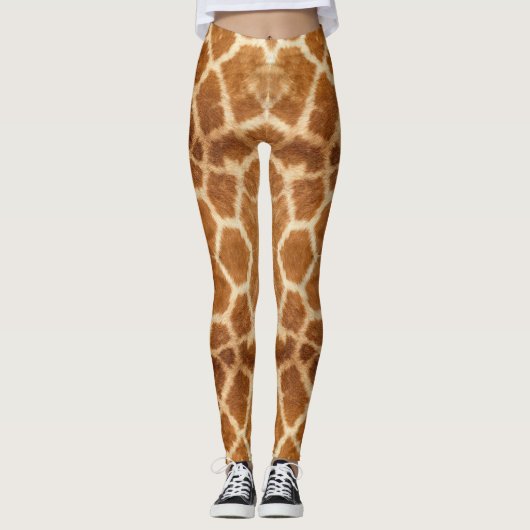 Giraffe Huid Leggings (Voorkant)