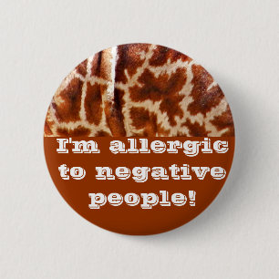 Giraffe Huid_ Ronde Button 5,7 Cm