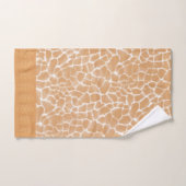 Giraffe Huid  Waterverf Bad Handdoek (Handdoek)