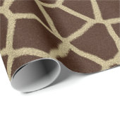 Giraffe huidafdruk cadeaupapier (Rol Hoek)