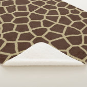 Giraffe Huidbaby Bazel Klein Sherpa Deken (3/4)