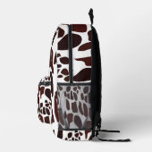 Giraffe Huidpatroon Bedrukte Rugzak (Rechts)