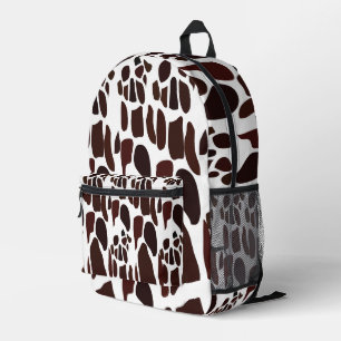 Giraffe Huidpatroon Bedrukte Rugzak