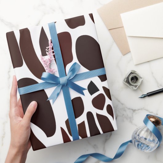 Giraffe Huidpatroon Cadeaupapier (Geschenken)