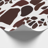 Giraffe Huidpatroon Cadeaupapier (Hoek)