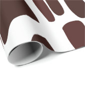 Giraffe Huidpatroon Cadeaupapier (Rol Hoek)