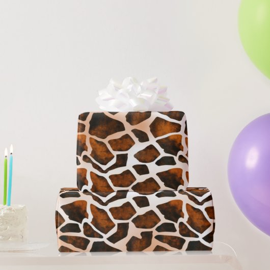 Giraffe Huidpatroon Inpakpapier (Feestgeschenken)