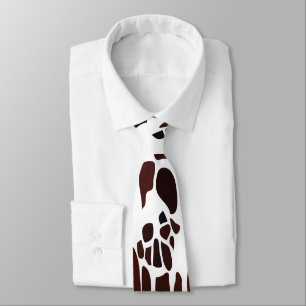 Giraffe Huidpatroon Stropdas
