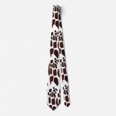 Giraffe Huidpatroon Stropdas (Voorkant)