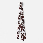 Giraffe Huidpatroon Stropdas (Achterkant)