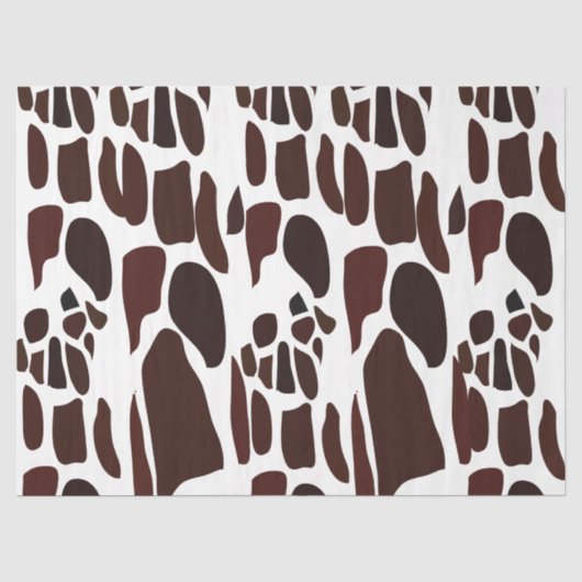 Giraffe Huidpatroon Tissuepapier (Voorkant)
