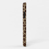 Giraffe huidstructuur donkerbruin patroon Case-Mate iPhone case (Achterkant/rechts)