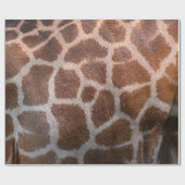 Giraffe huidtextuur cadeaupapier (Vlak)