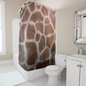 Giraffe huidtextuur douchegordijn (In situ)