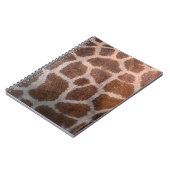 Giraffe huidtextuur notitieboek (Linkerzijde)