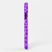 Giraffe Huidtextuur Paarse Patroon Case-Mate iPhone Case (Achterkant/rechts)