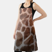 Giraffe huidtextuur schort (Insitu)