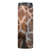 Giraffe huidtextuur thermosbeker (Achterkant)