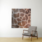 Giraffe huidtextuur wandkleed (In Situ (horizontaal))
