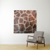 Giraffe huidtextuur wandkleed (In situ)