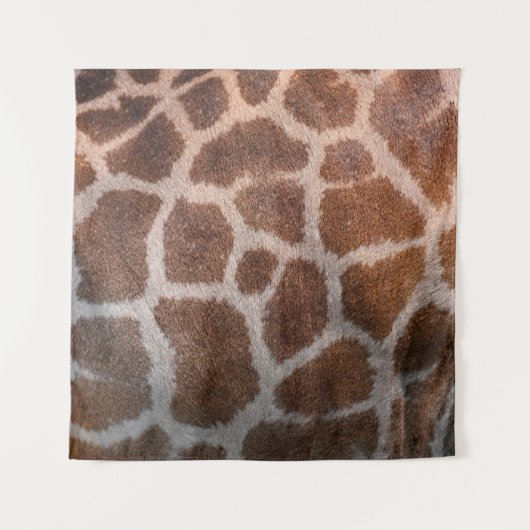 Giraffe huidtextuur wandkleed (Voorkant)