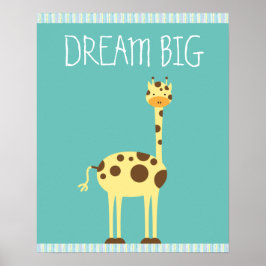 Giraffe ı Kinder room Poster