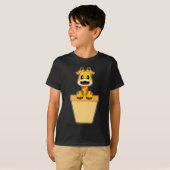 Giraffe Ijskegel T-shirt (Voorkant volledig)