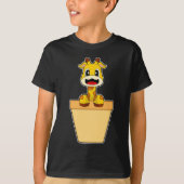 Giraffe Ijskegel T-shirt (Voorkant)