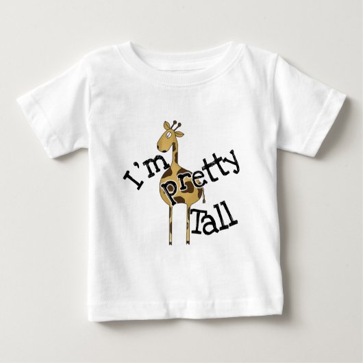 Giraffe Ik ben T-shirts en cadeautjes (Voorkant)