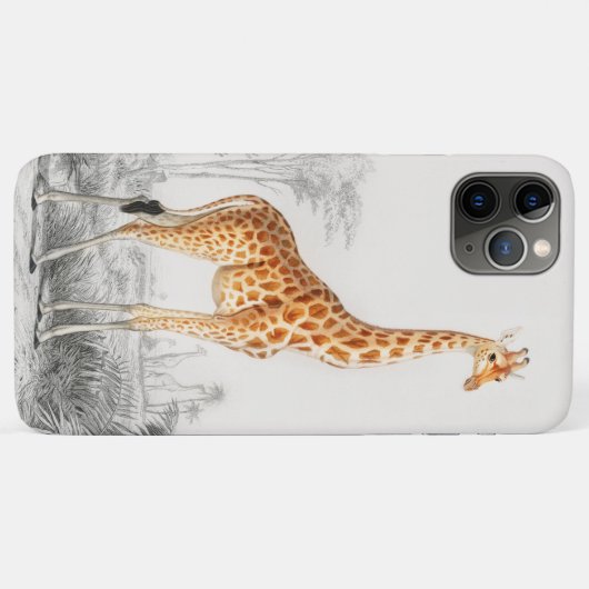 Giraffe Illustratie  Art Print Case-Mate iPhone Case (Achterkant (horizontaal))