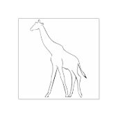 Giraffe illustratie art stempel (Afrduk)