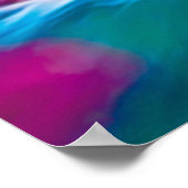 Giraffe in a Banana with orange and Kiwi Fruits Poster (Hoek)